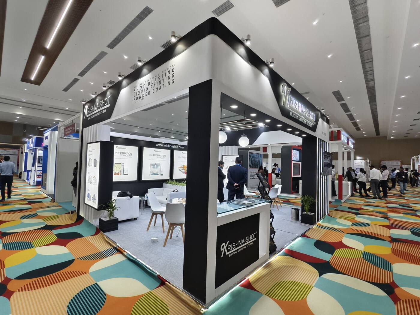 Nihar Exhibition Machinery exhibition stall