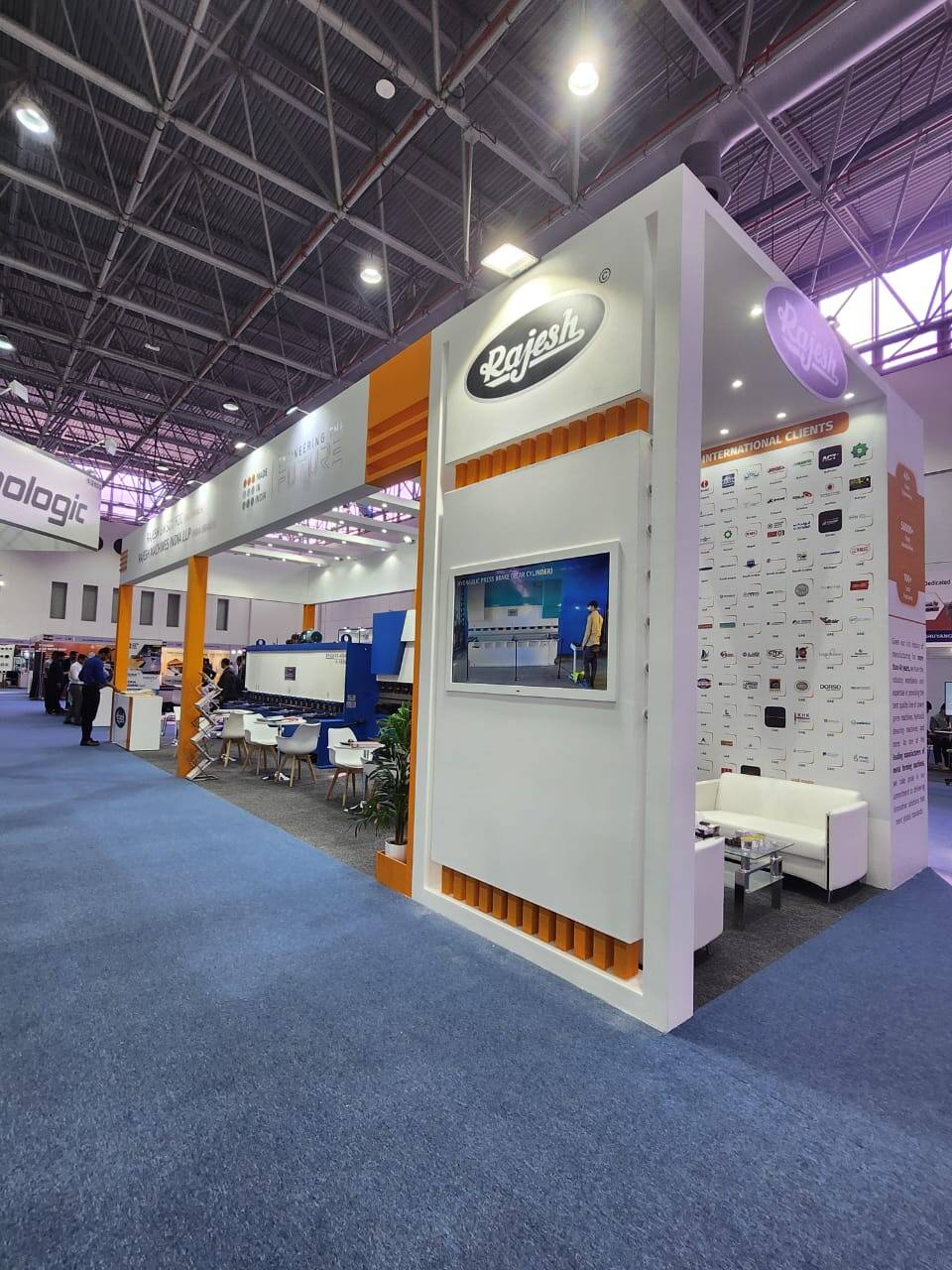 Nihar Exhibition Machinery exhibition stall