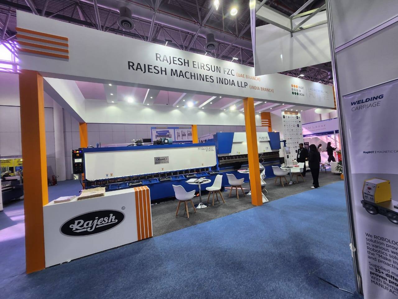 Nihar Exhibition Machinery exhibition stall