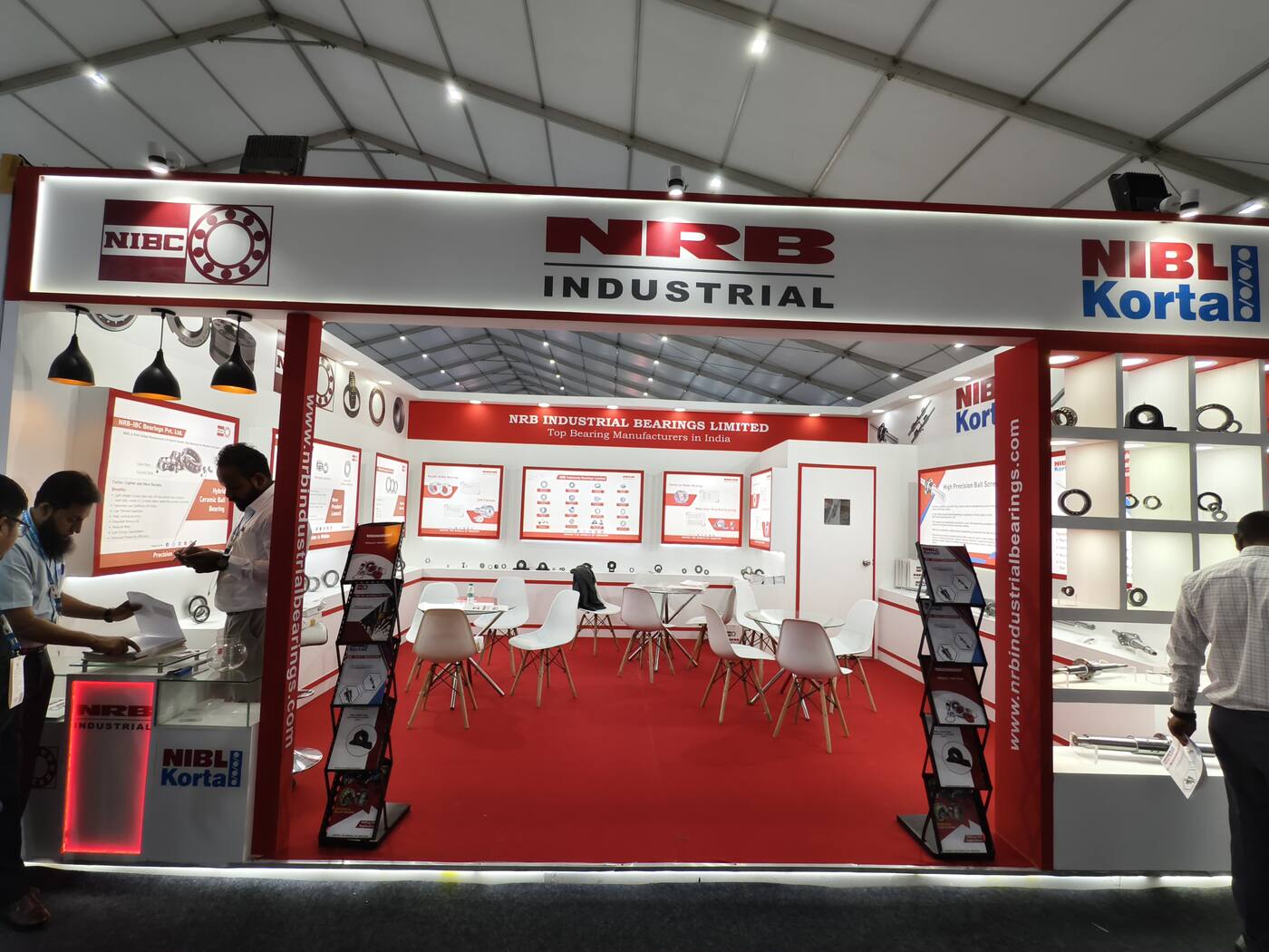 Nihar Exhibition Machinery exhibition stall