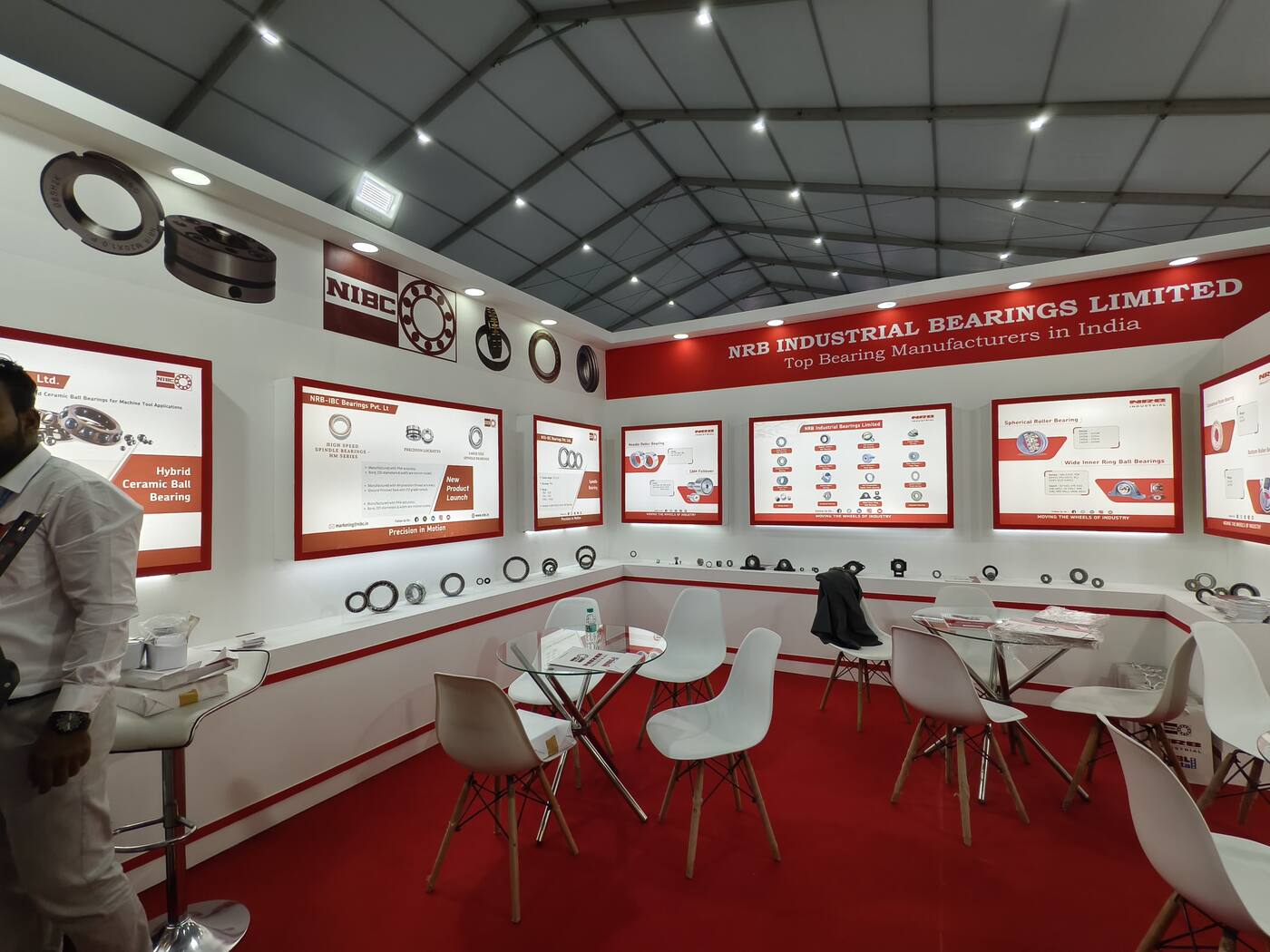 Nihar Exhibition Machinery exhibition stall