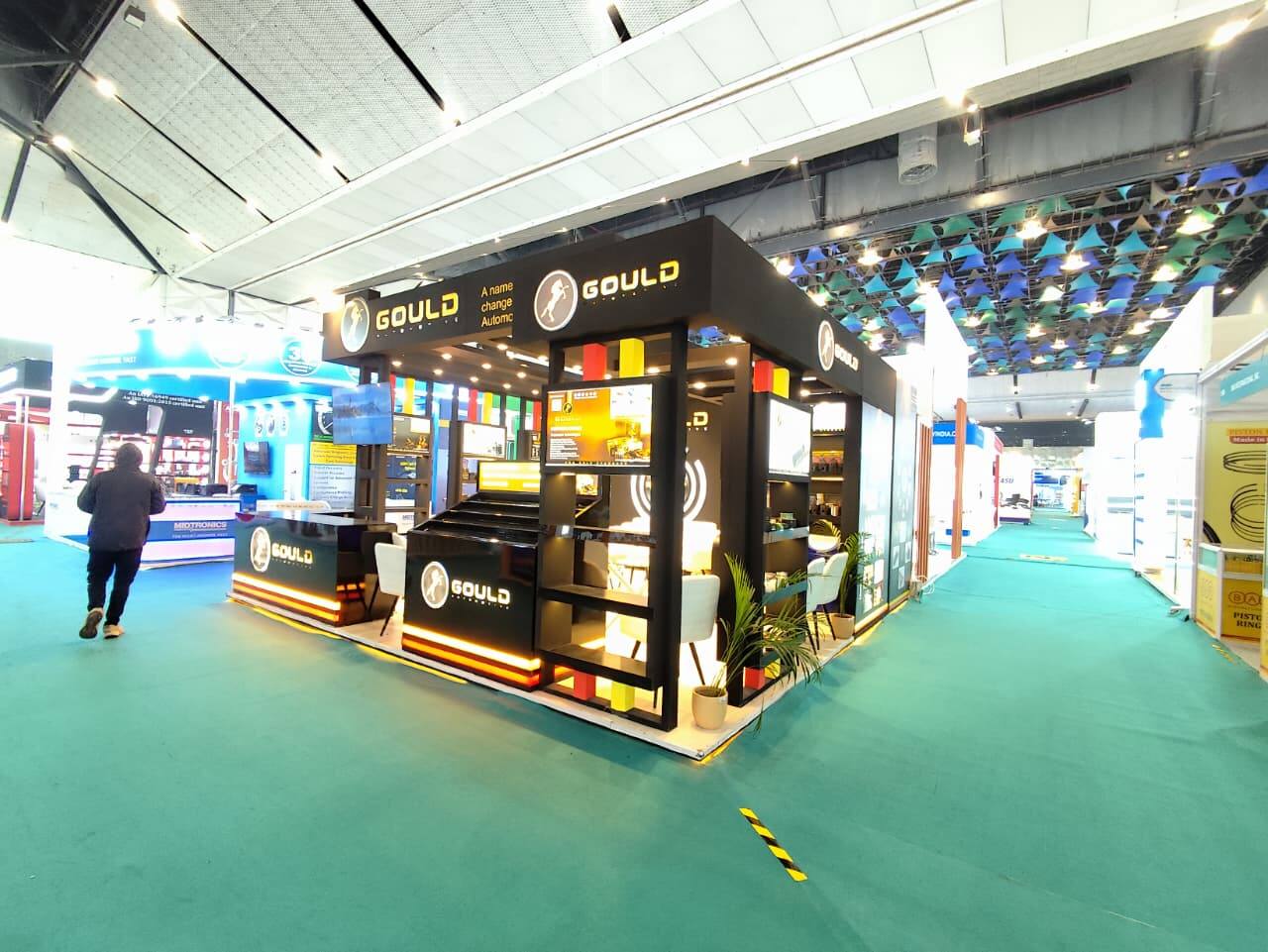 Nihar Exhibition Machinery exhibition stall