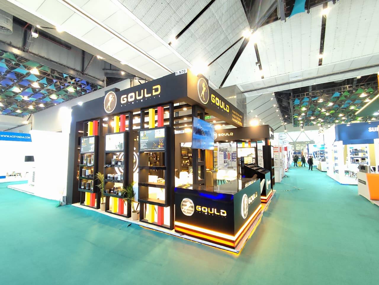 Nihar Exhibition Machinery exhibition stall