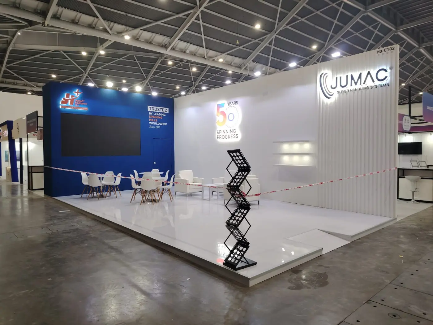 Nihar Exhibition Machinery exhibition stall