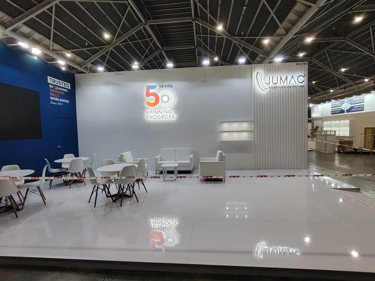 Nihar Exhibition Machinery exhibition stall