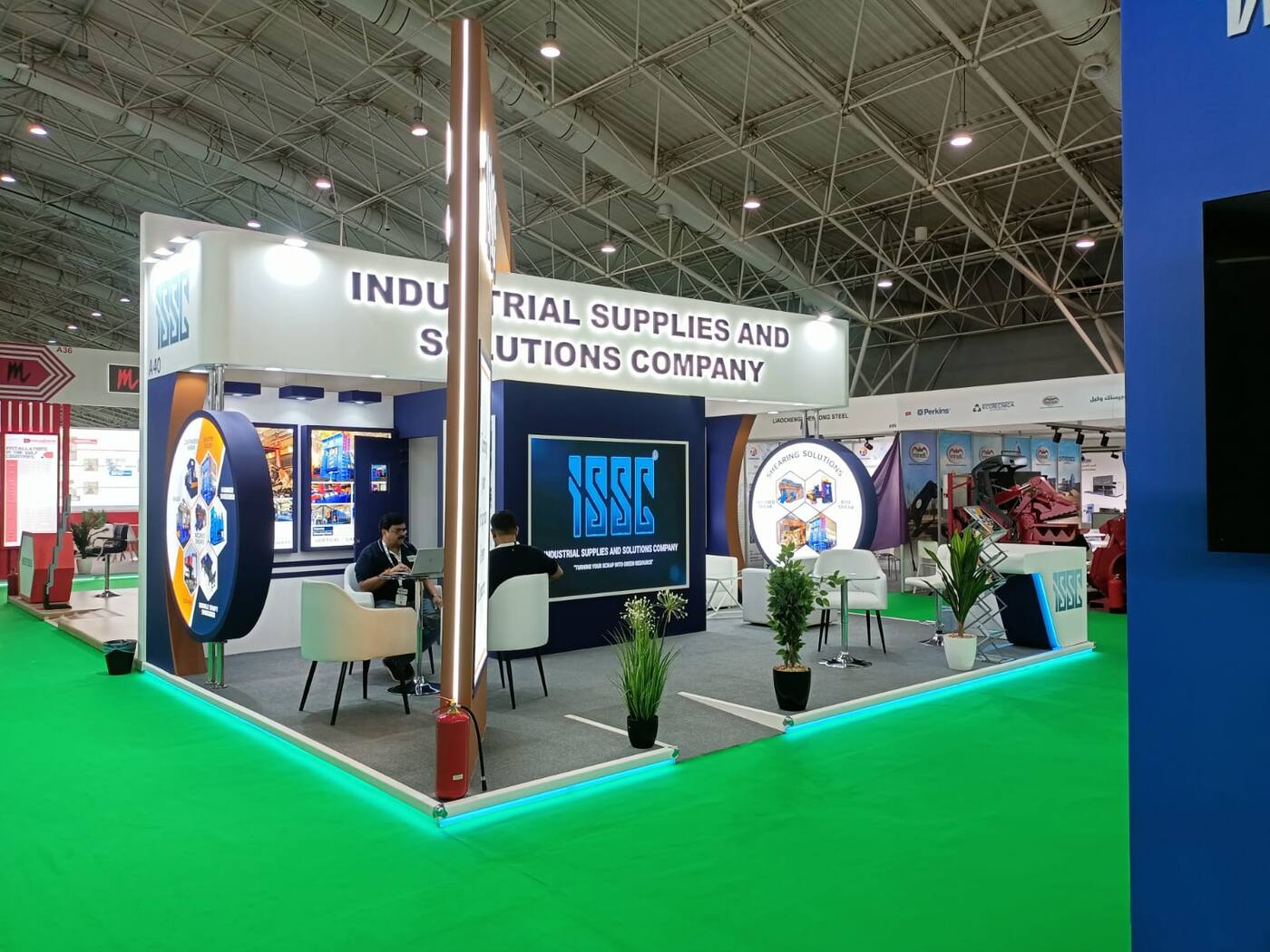 Nihar Exhibition Machinery exhibition stall