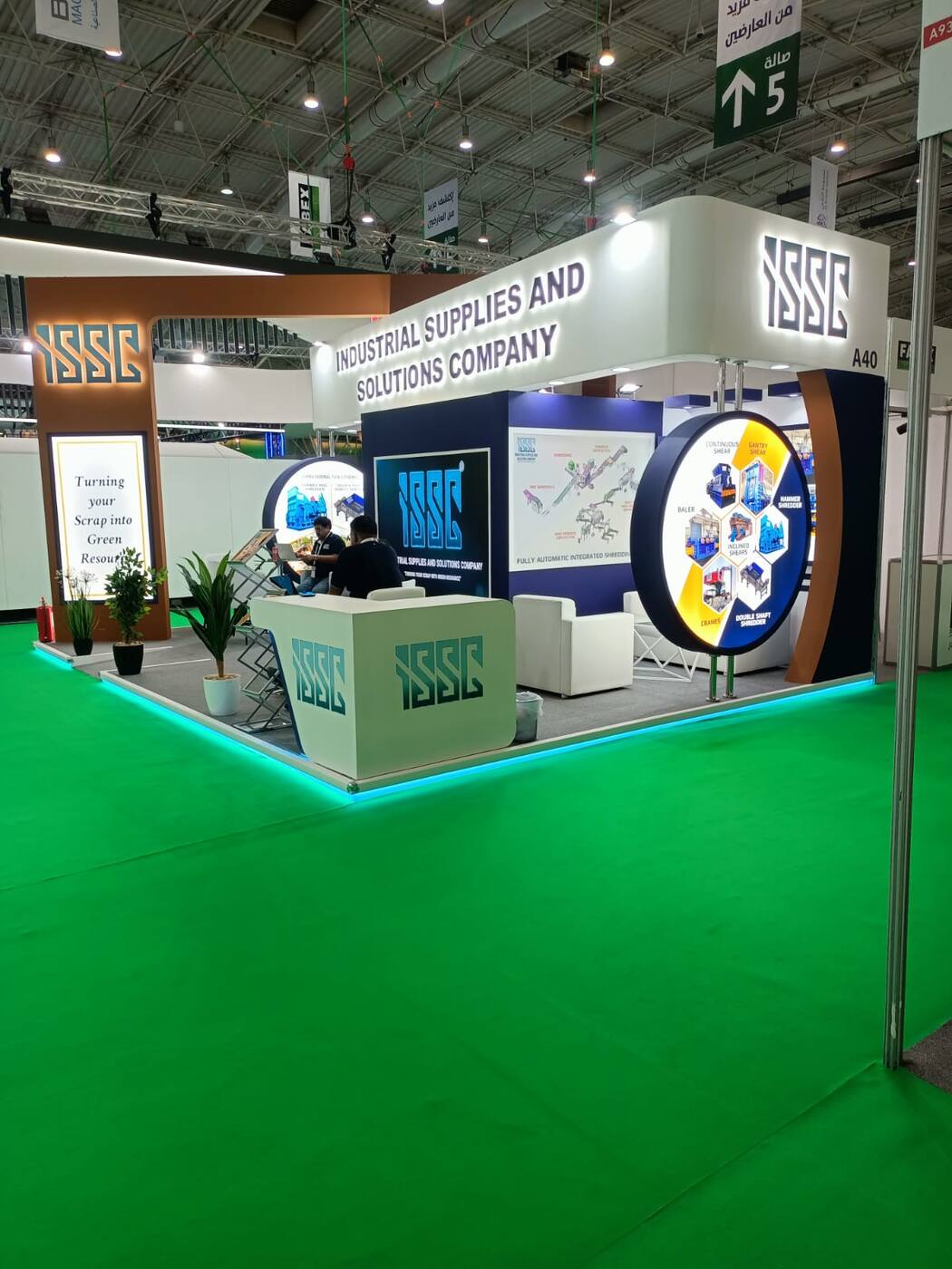 Nihar Exhibition Machinery exhibition stall