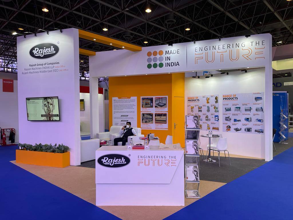 Nihar Exhibition Machinery exhibition stall