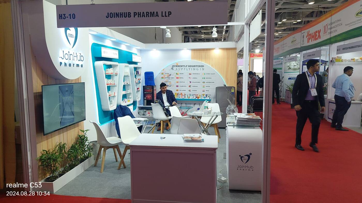 Nihar Exhibition Pharmaceuticals exhibition stall