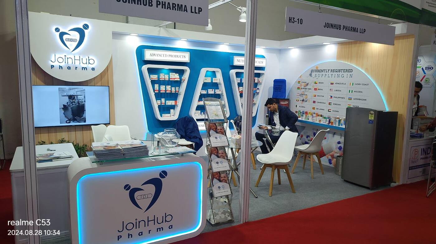 Nihar Exhibition Pharmaceuticals exhibition stall