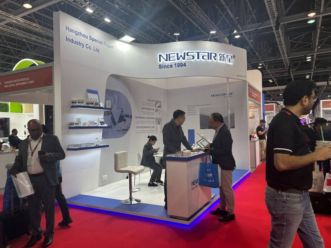 Nihar Exhibition Pharmaceuticals exhibition stall