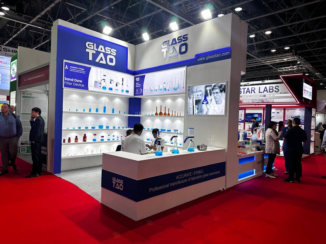 Nihar Exhibition Pharmaceuticals exhibition stall