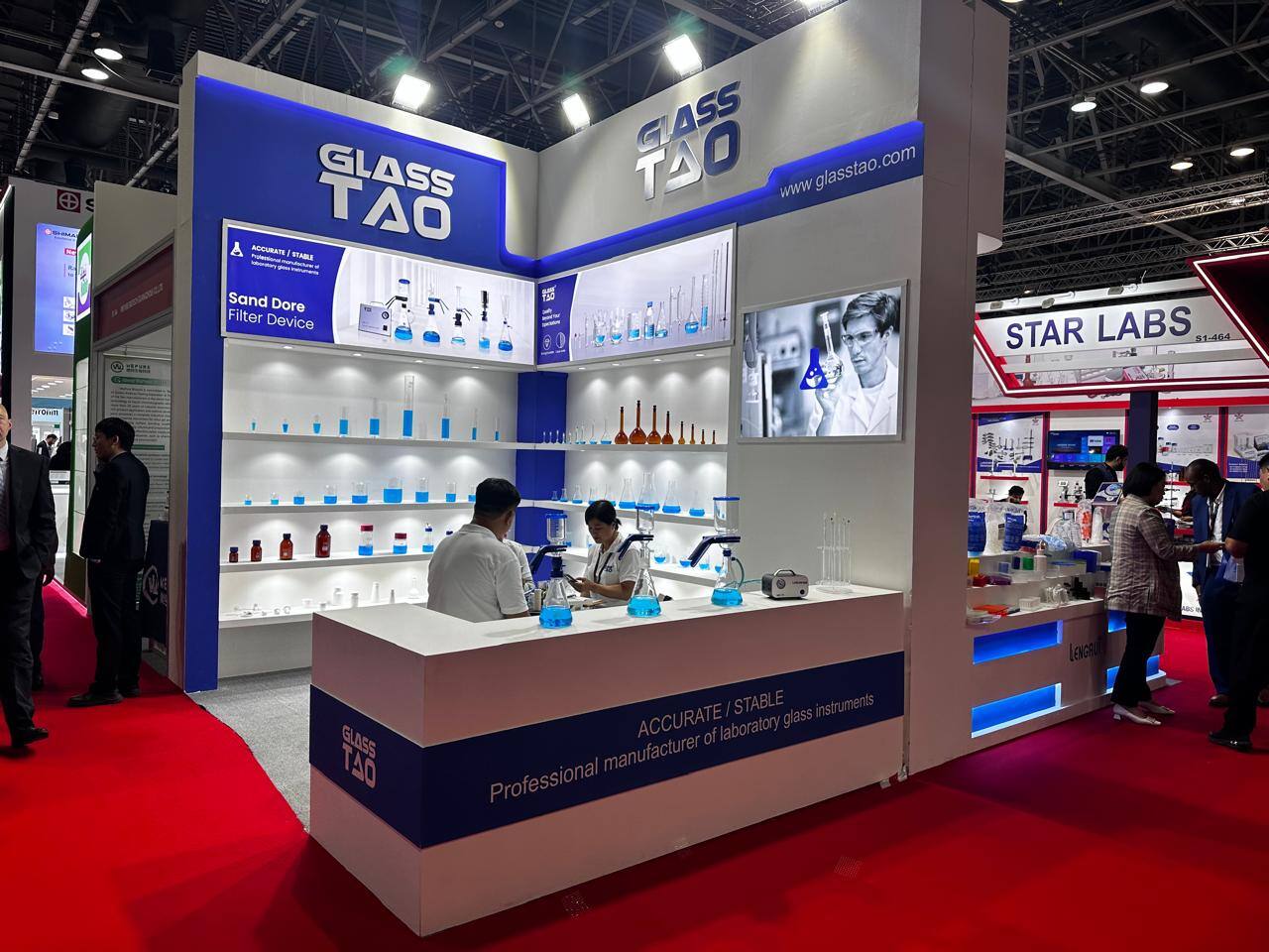 Nihar Exhibition Pharmaceuticals exhibition stall