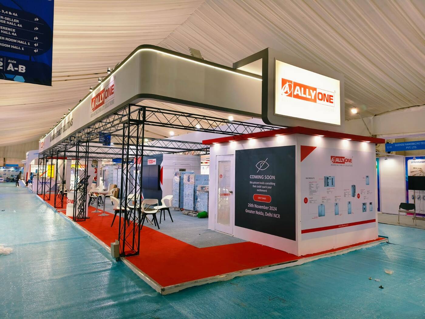 Nihar Exhibition Pharmaceuticals exhibition stall