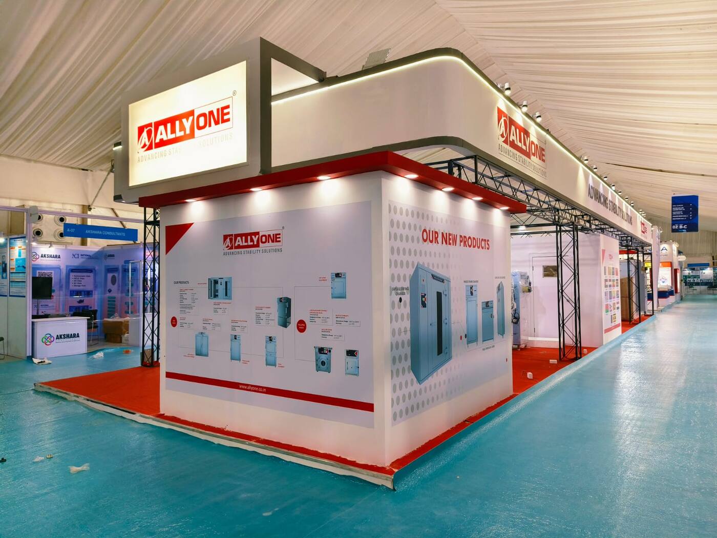 Nihar Exhibition Pharmaceuticals exhibition stall