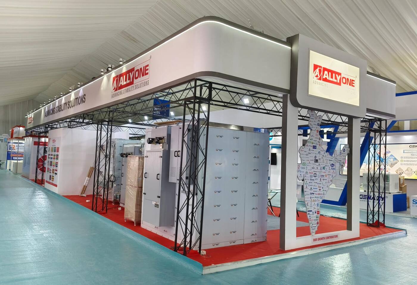 Nihar Exhibition Pharmaceuticals exhibition stall