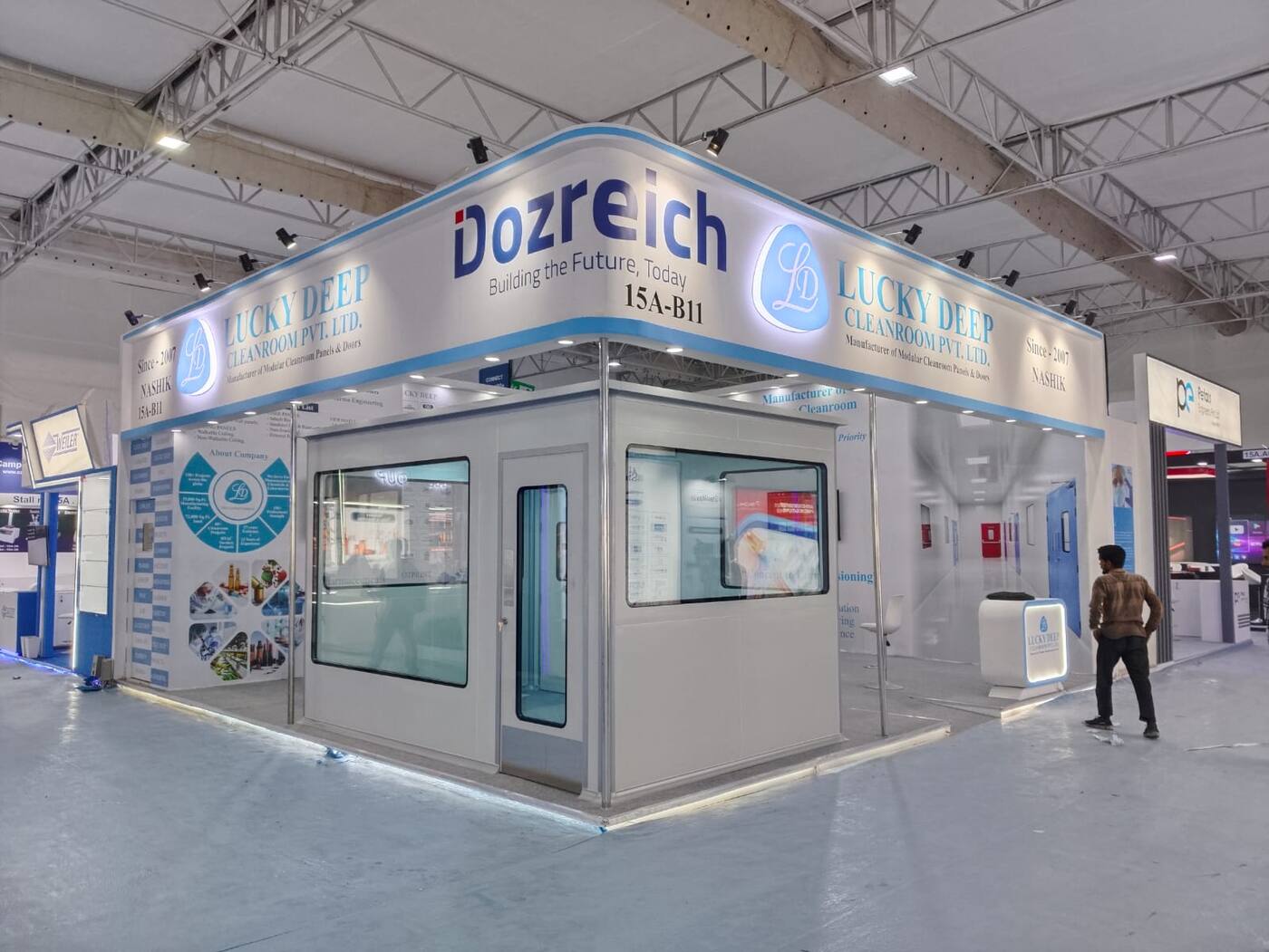 Nihar Exhibition Pharmaceuticals exhibition stall