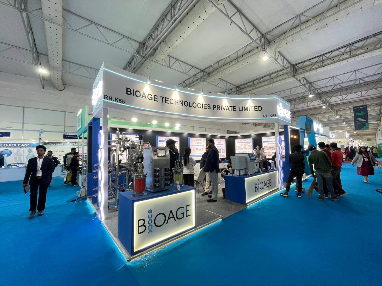 Nihar Exhibition Pharmaceuticals exhibition stall