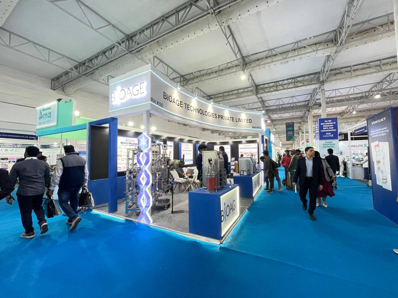 Nihar Exhibition Pharmaceuticals exhibition stall