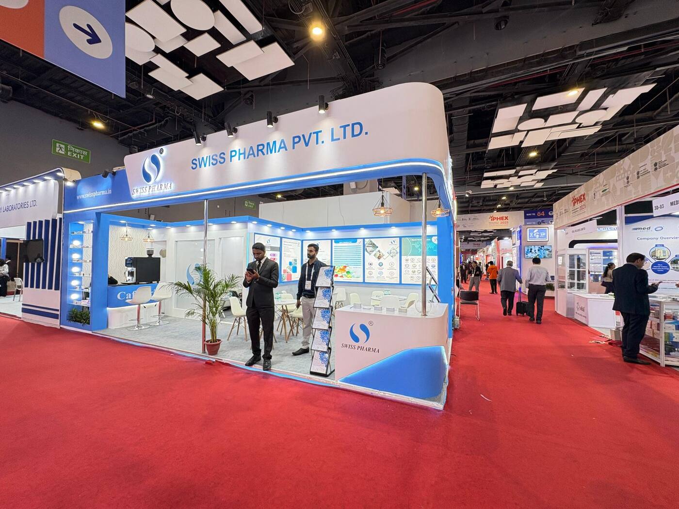 Nihar Exhibition Pharmaceuticals exhibition stall