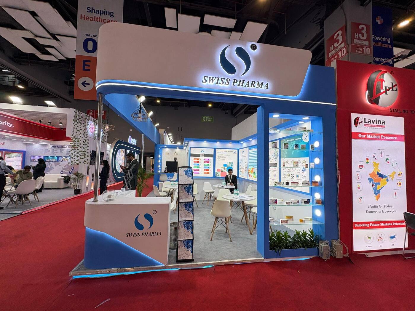Nihar Exhibition Pharmaceuticals exhibition stall