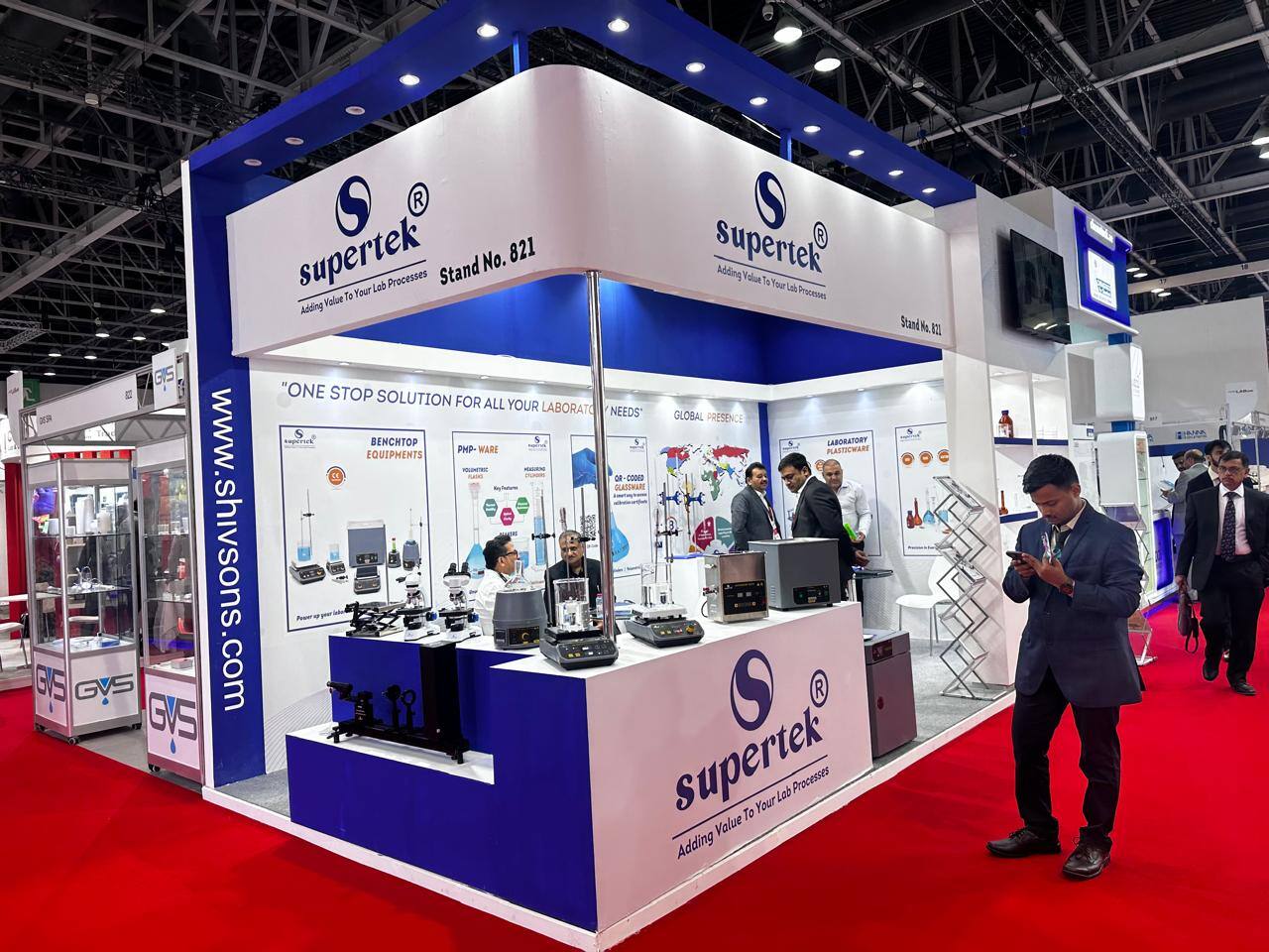 Nihar Exhibition Pharmaceuticals exhibition stall