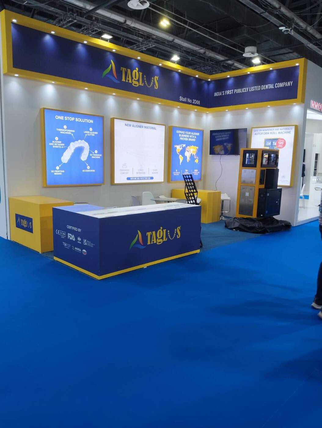 Nihar Exhibition Pharmaceuticals exhibition stall