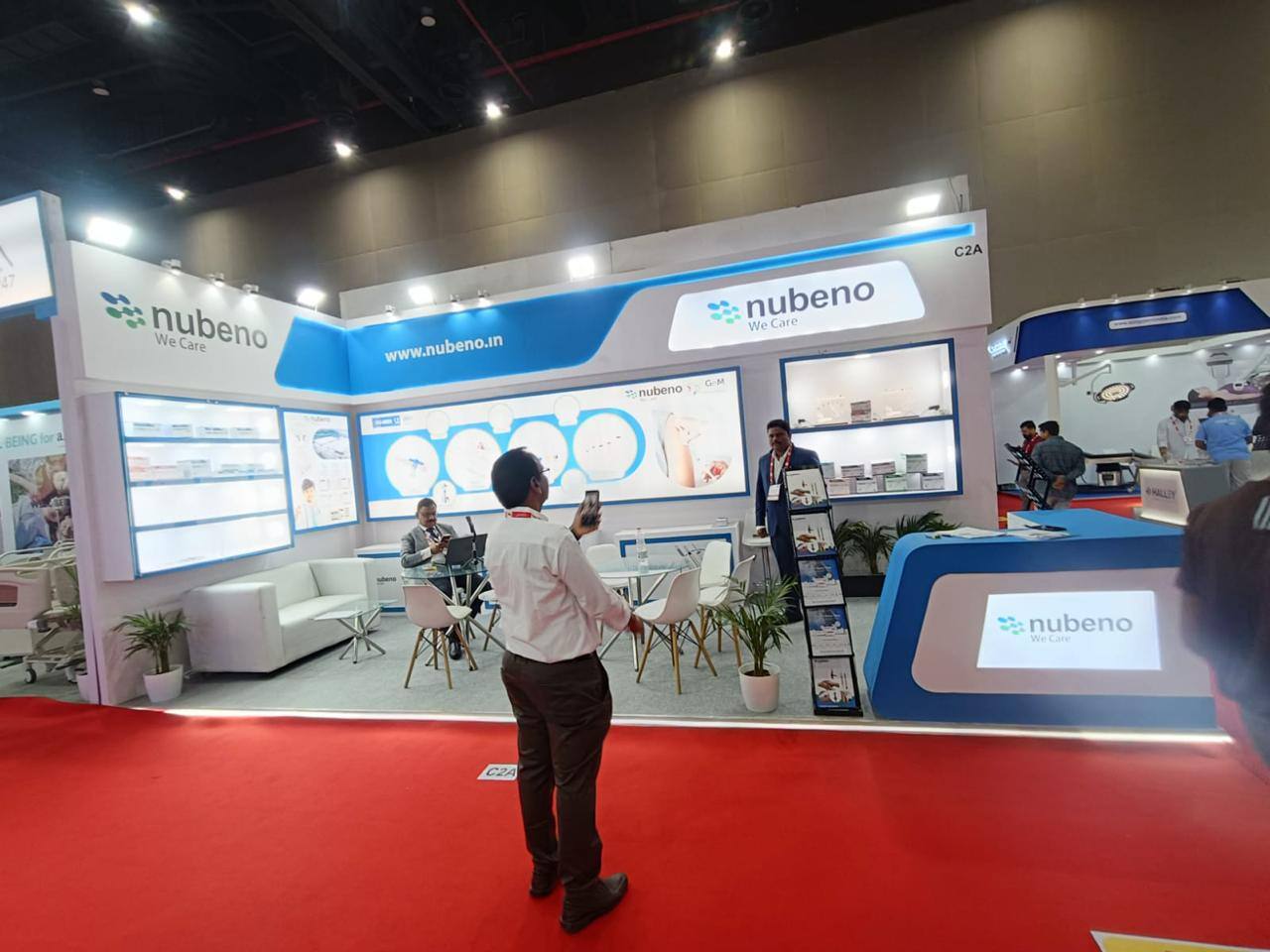 Nihar Exhibition Pharmaceuticals exhibition stall