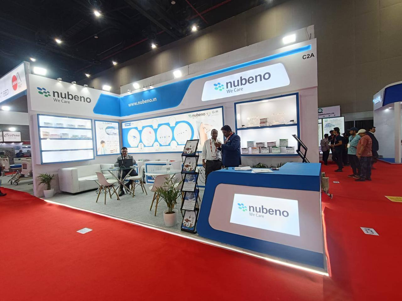 Nihar Exhibition Pharmaceuticals exhibition stall