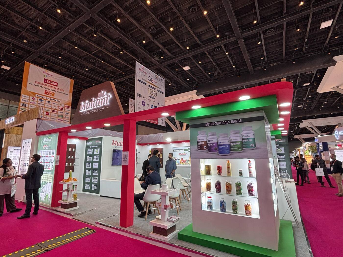 Nihar Exhibition Pharmaceuticals exhibition stall