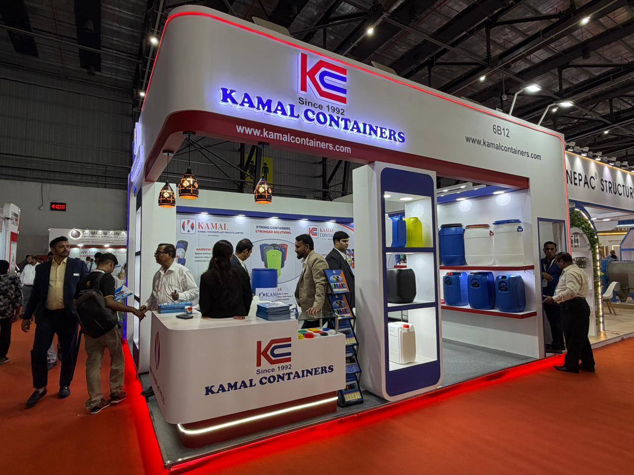 Nihar Exhibition Pharmaceuticals exhibition stall