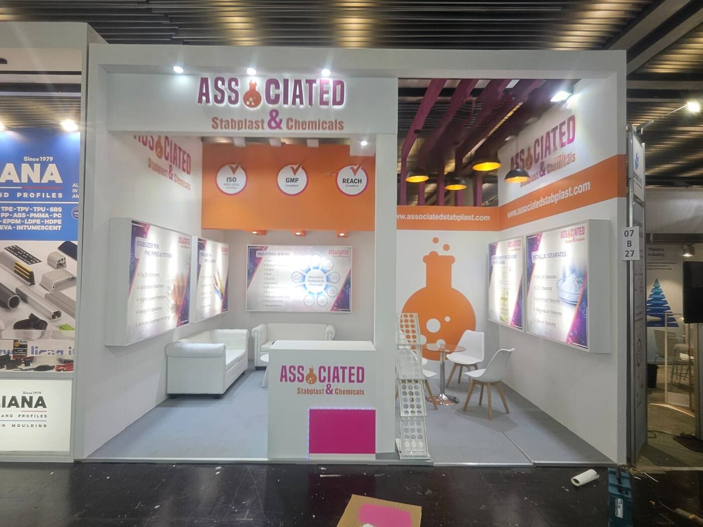 Nihar Exhibition Pharmaceuticals exhibition stall