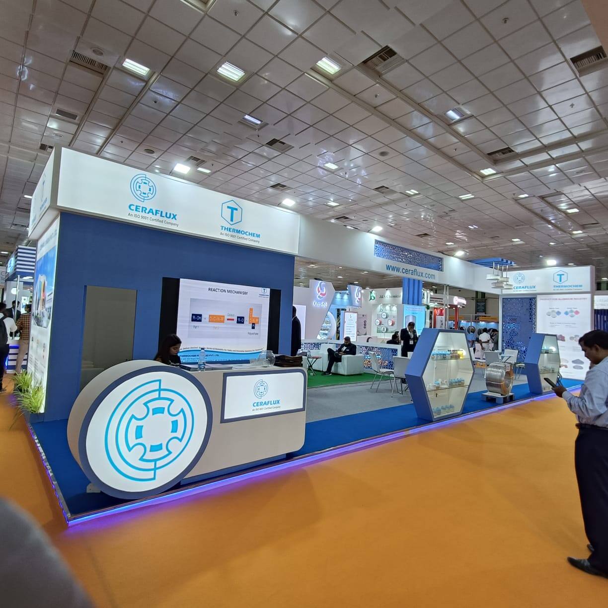 Nihar Exhibition Pharmaceuticals exhibition stall