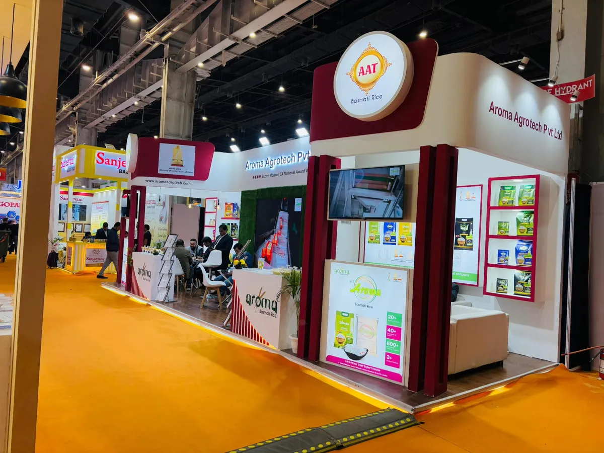 Nihar Exhibition Food & Beverage exhibition stall