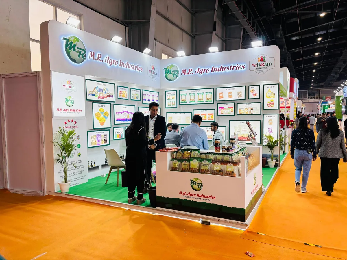 Nihar Exhibition Food & Beverage exhibition stall