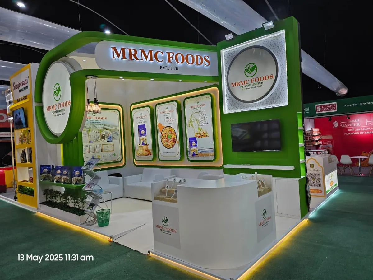 Nihar Exhibition Food & Beverage exhibition stall