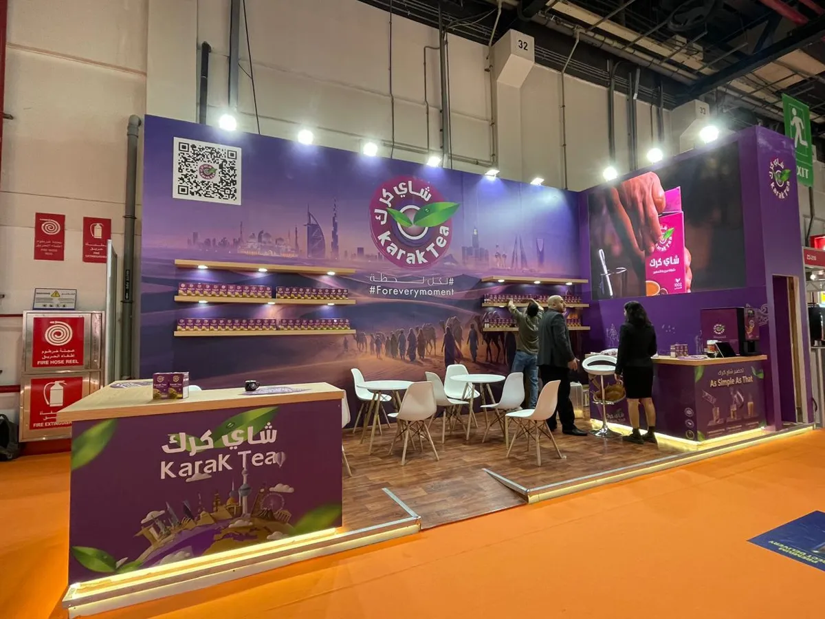 Nihar Exhibition Food & Beverage exhibition stall