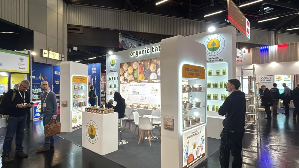Nihar Exhibition Food & Beverage exhibition stall
