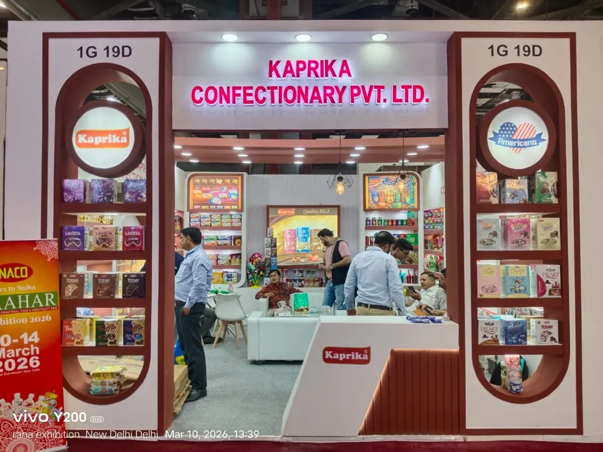 Nihar Exhibition Food & Beverage exhibition stall