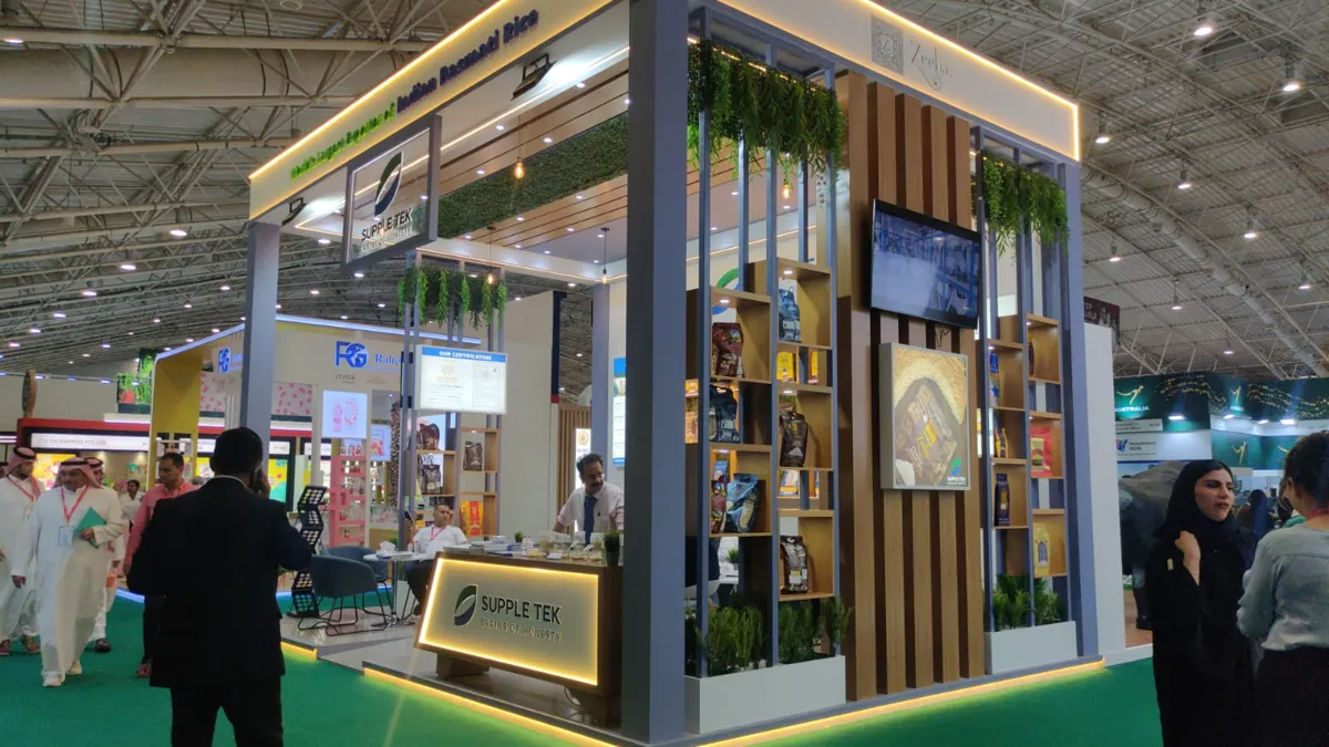 Nihar Exhibition Food & Beverage exhibition stall