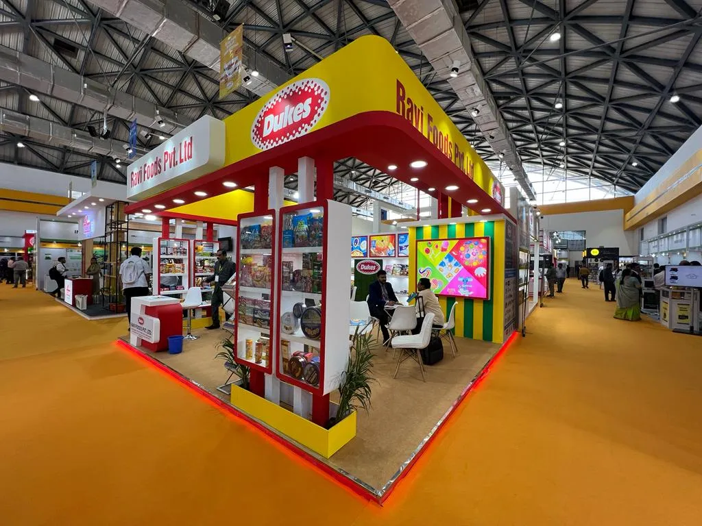 Nihar Exhibition Food & Beverage exhibition stall