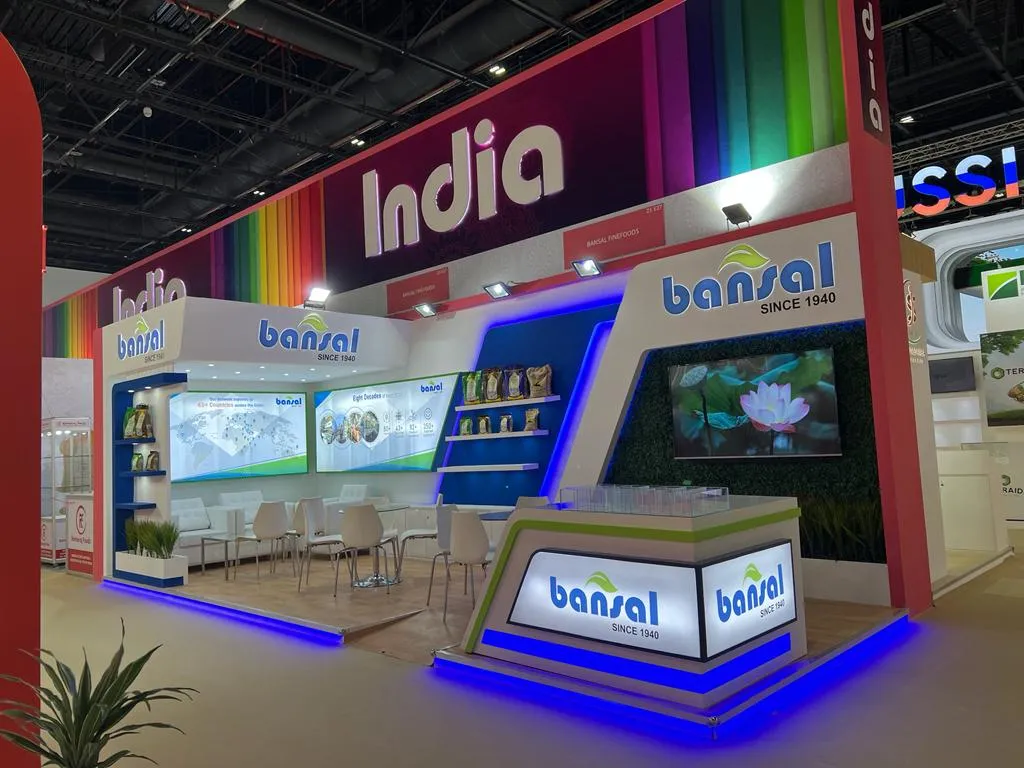 Nihar Exhibition Food & Beverage exhibition stall