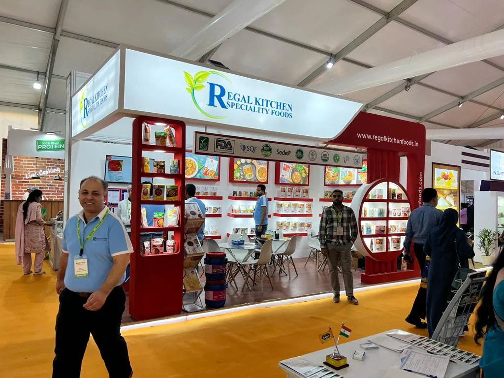 Nihar Exhibition Food & Beverage exhibition stall