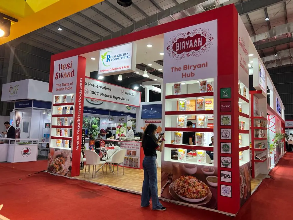 Nihar Exhibition Food & Beverage exhibition stall