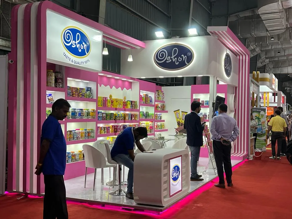 Nihar Exhibition Food & Beverage exhibition stall
