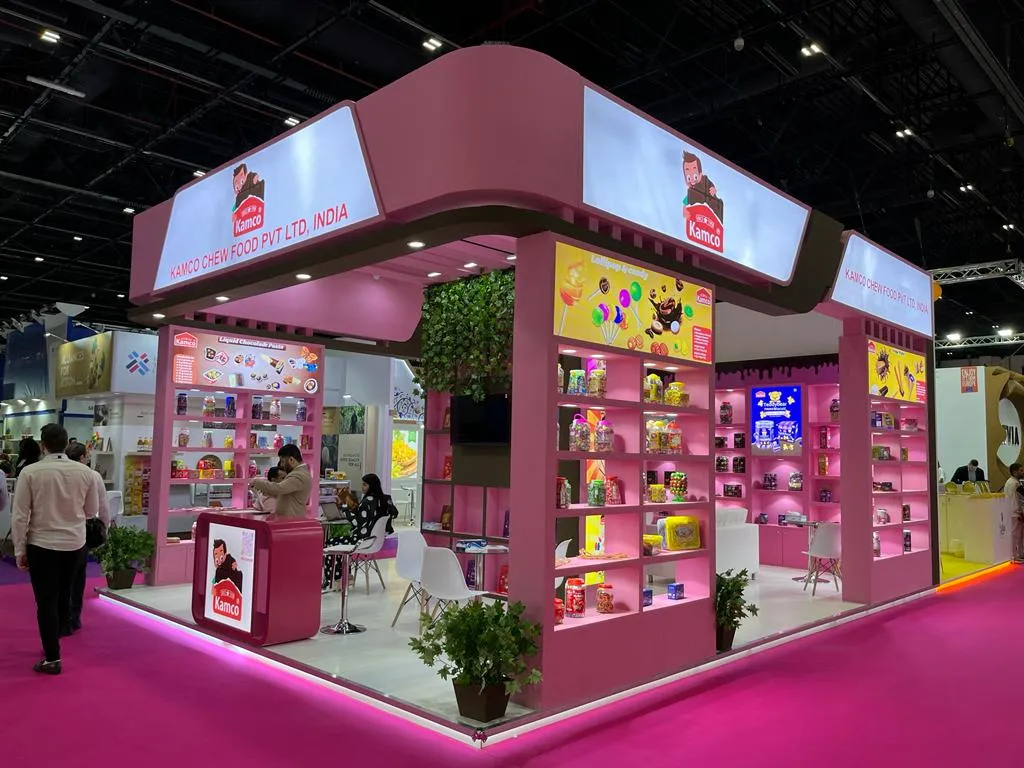 Nihar Exhibition Food & Beverage exhibition stall