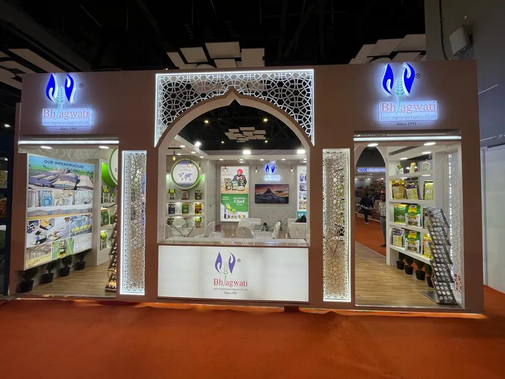 Nihar Exhibition Food & Beverage exhibition stall