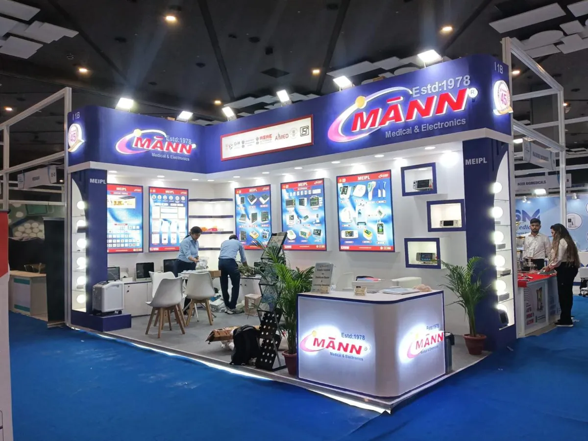 Nihar Exhibition Pharma exhibition stall