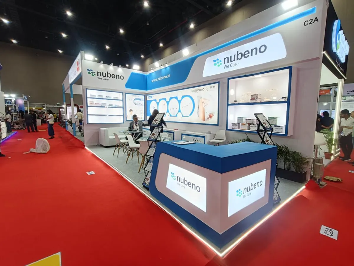 Nihar Exhibition Pharma exhibition stall