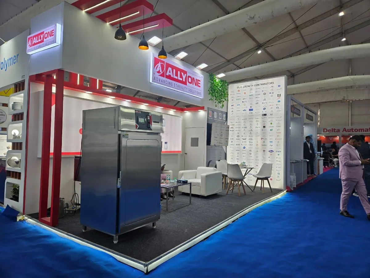 Nihar Exhibition Pharma exhibition stall